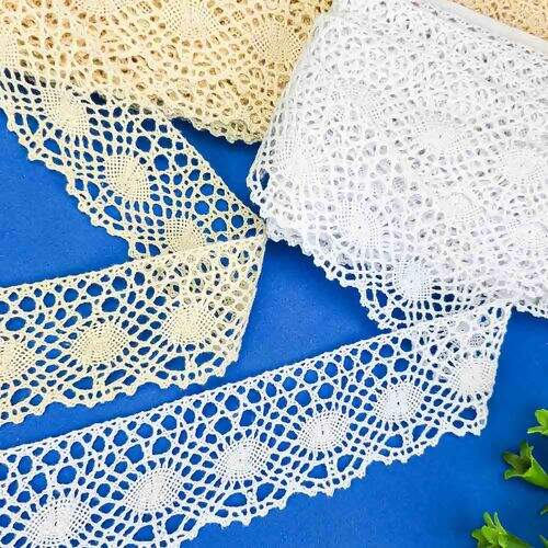 Renda de Algodão 40mm ArtePunto RA009 - Peça c/ 10 mt