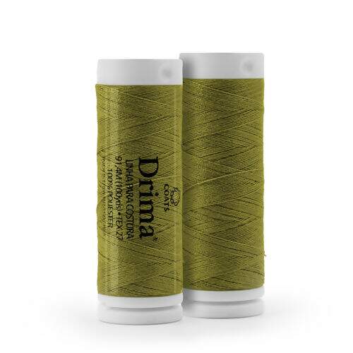 Linha Drima 100% Poliéster pra Costura - Tubo c/ 100 Jardas Cor da Linha Drima:00575