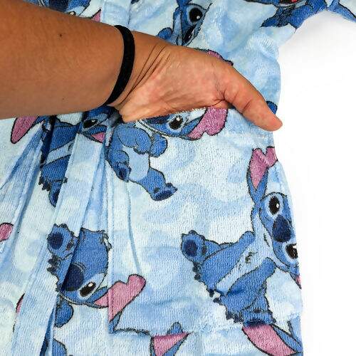 Roupão de Banho Infantil Döhler Stitch - Tamanho P