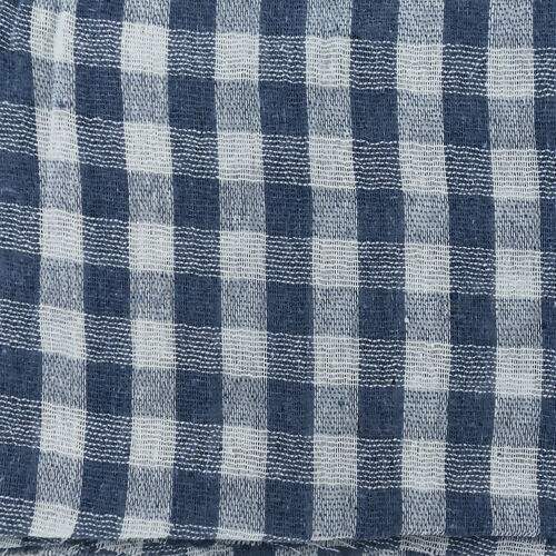 Saco Alvejado Xadrez Ober 65x40cm Kit 03 unidades