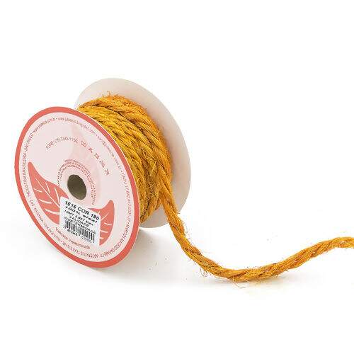 Fio de Sisal Laranja - Peça c/ 10 mt