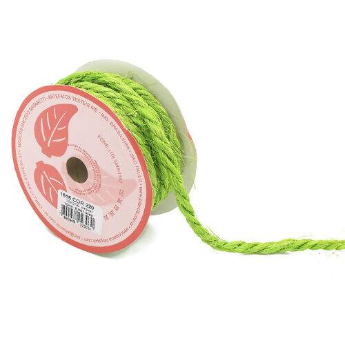 Fio de Sisal Verde Lima - Peça c/ 10 mt