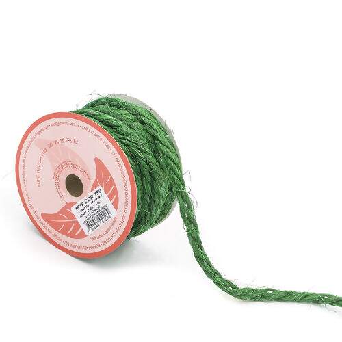 Fio de Sisal Verde Musgo - Peça c/ 10 mt