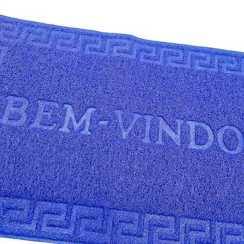Tapete  Capacho Antiderrapante Bem-vindo Porta de Entrada 40x60cm