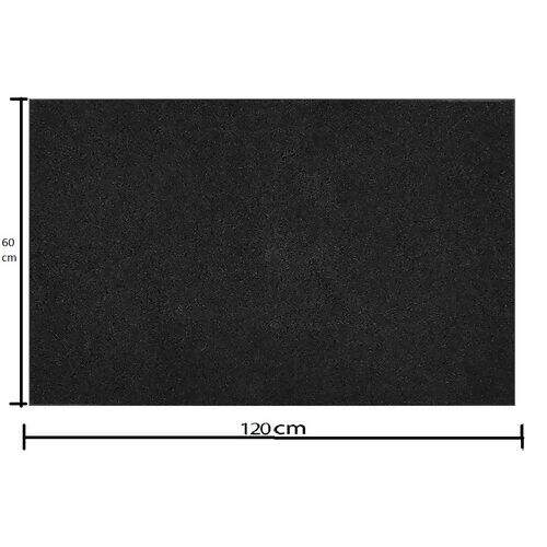 Tapete Capacho de Vinil Emborrachado Antiderrapante Liso 0,60x1,20m