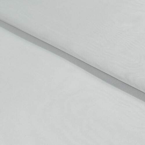 Tecido Organza Cristal Branco Off White - 1 Metro