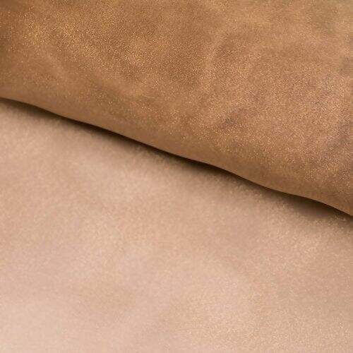 Tecido Organza Cristal Bege - 1 Metro