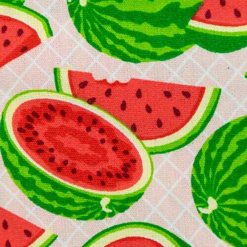 Tecido de Algodão Estampado (Meio Metro) - 2293 Melancia