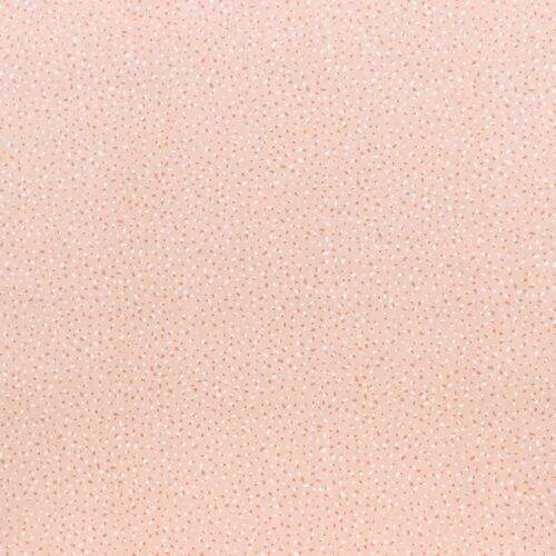 Tecido de Algodão Estampado (Meio Metro) - Básico Bailarinas Rosê