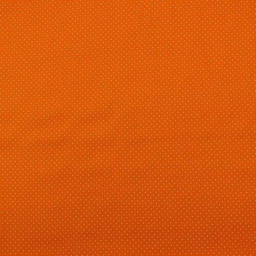 tecido-algodao-estampado-poa-laranja-branco