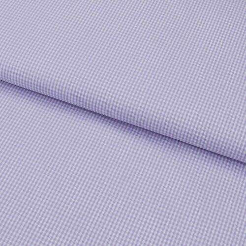 Tecido Tricoline Fio Tinto Xadrez 2mm R006 0,50x1,50m Cor:104 Lilás