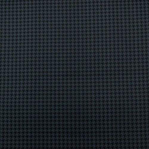 Tecido de Algodão Estampado (Meio Metro) - Pied de Poule Preto