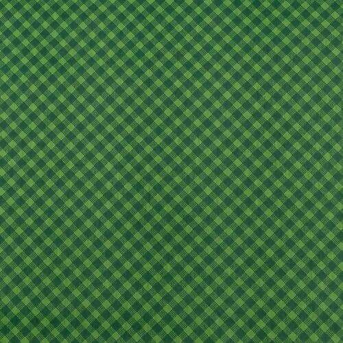 Feltro Color Baby - Xadrez Verde