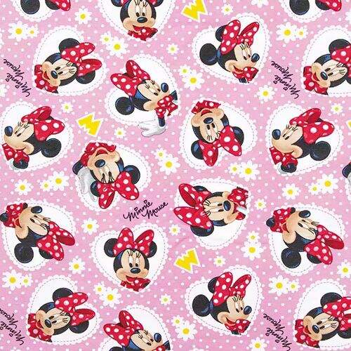 Tecido de Decoração Belize (Meio Metro) - Minnie Mouse 08