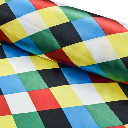 Tecido de Cetim Estampado sem Elastano 1,50m Largura - 1 Metro