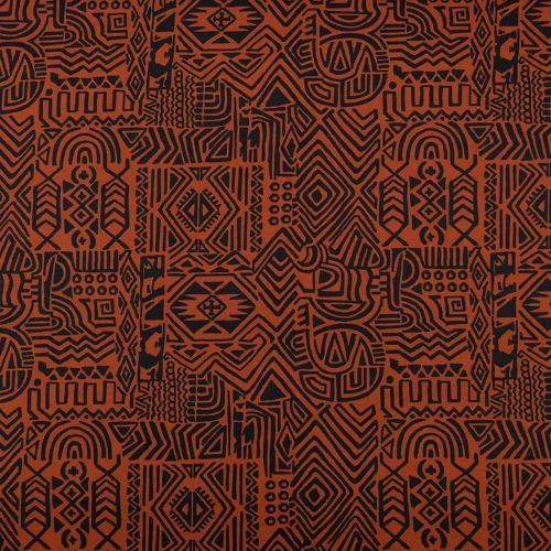 Tecido de Algodão Estampado (Meio Metro) - Coleção África Cor da Coleção África:África 02