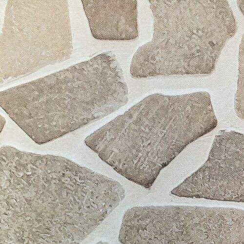 Tecido de Decoração Havana Estampa Digital com Proteção (Meio Metro) - 6092D Pedras