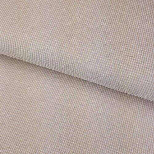 Tecido Tricoline Fio Tinto Xadrez 2mm R006 0,50x1,50m Cor:103 Bege