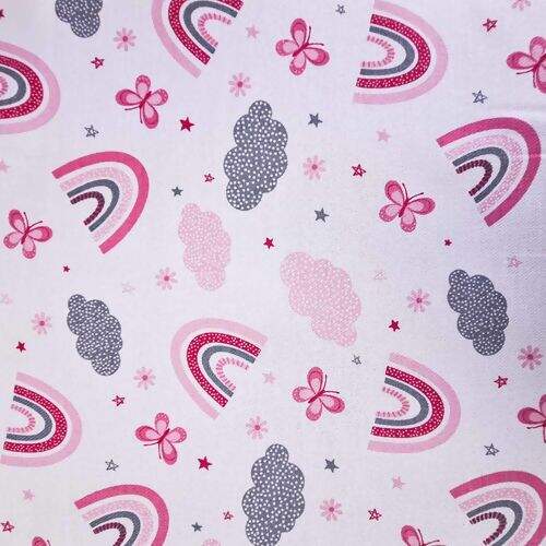 Tecido Flanela Estampada 0,78m Largura 100% Algodão - 1 Metro