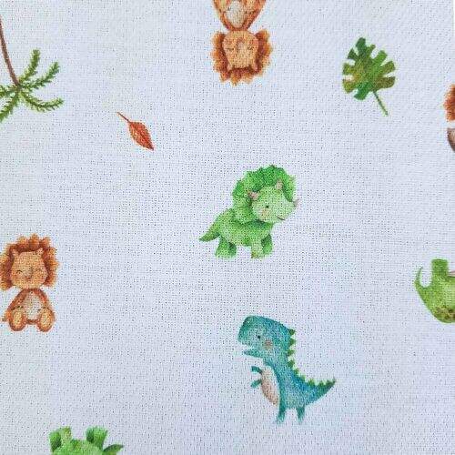 Tecido Flanela Estampa Digital 0,78m Largura 100% Algodão - 1 Metro