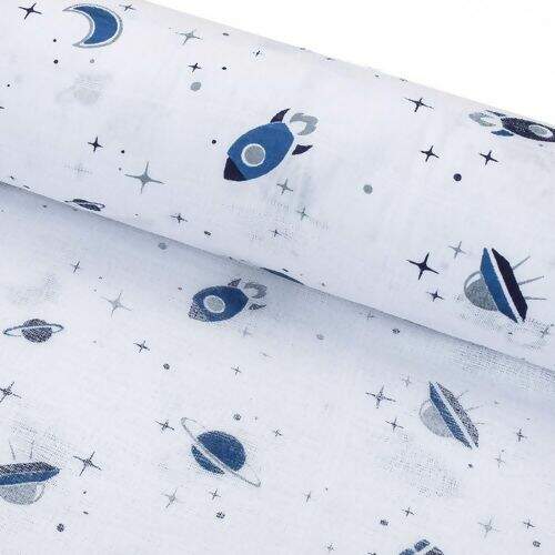 Fralda Dupla Estampada 100% Algodão 70x70cm - Unidade