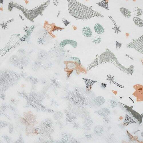 Fralda Dupla Estampada 100% Algodão 70x70cm - Unidade