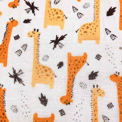 Fralda Dupla Estampada 100% Algodão 70x70cm - Unidade