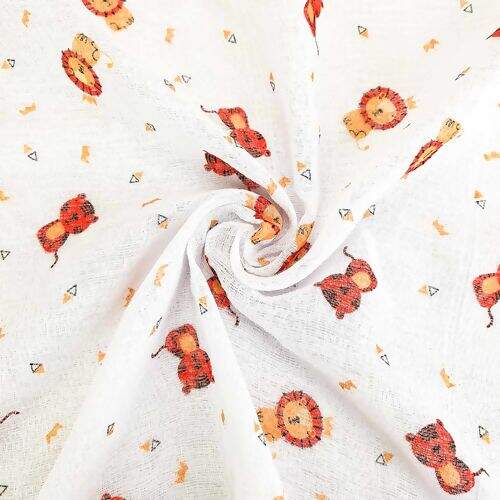 Fralda Dupla Estampada 100% Algodão 70x70cm - Unidade