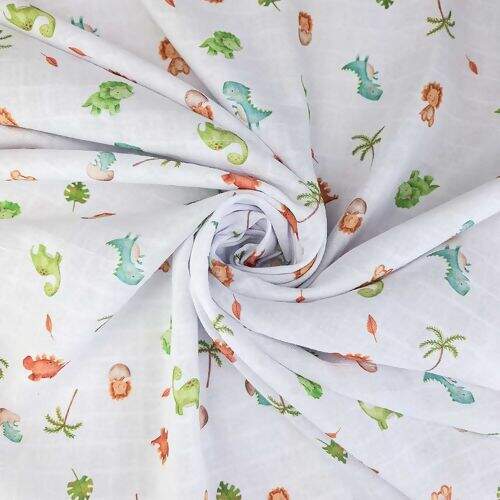 Tecido Fralda Estampa Digital 0,75m Largura - 1 Metro