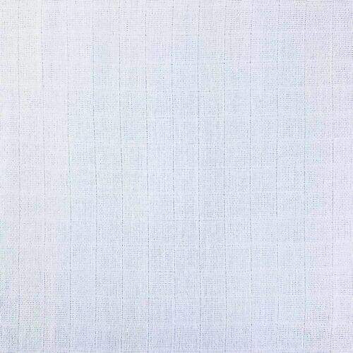 Tecido Fralda Premium Quadriculada 100% Algodão 0,80m Largura - 1 Metro