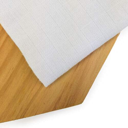 Tecido Fralda Premium Quadriculada 100% Algodão 0,80m Largura - 1 Metro