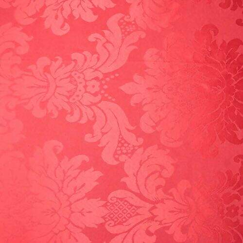 Tecido Jacquard Estampado (Meio Metro) c/ 2,80 mt de Largura - Vermelho