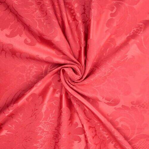 Tecido Jacquard Estampado (Meio Metro) c/ 2,80 mt de Largura - Vermelho