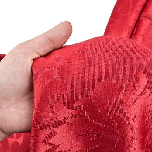 Tecido Jacquard Estampado (Meio Metro) c/ 2,80 mt de Largura - Vermelho
