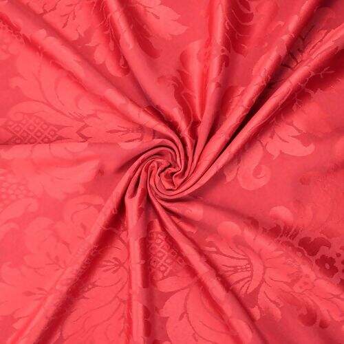 Tecido Jacquard Estampado (Meio Metro) c/ 2,80 mt de Largura - Vermelho