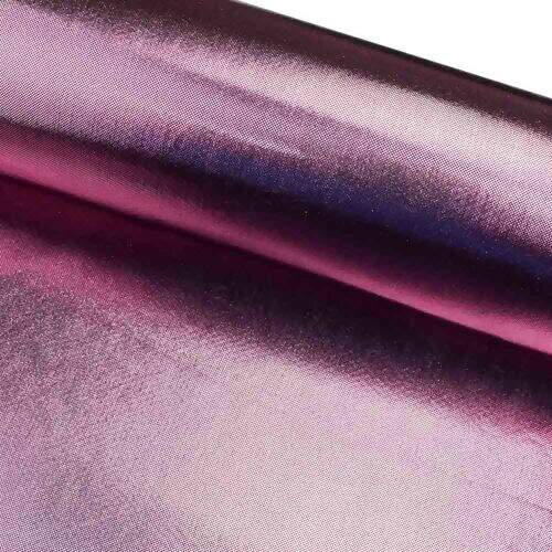 Tecido Lamê Laminado Nova York 1,00x1,50 mt Cor:M17 Rosa Fundo Preto