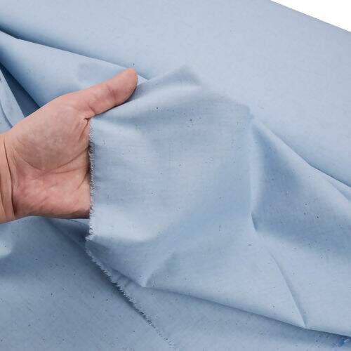 Tecido Linho Misto Cores Lisas 1,00x1,50m Cor:4253 Azul Bebê