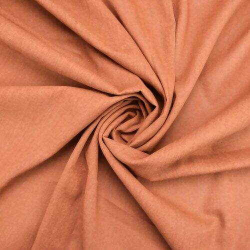 Tecido Linho Misto (Meio Metro) - Terracota