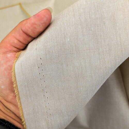 Tecido Tricoline Fio Tinto Liso Chambray R007 0,50x1,50m