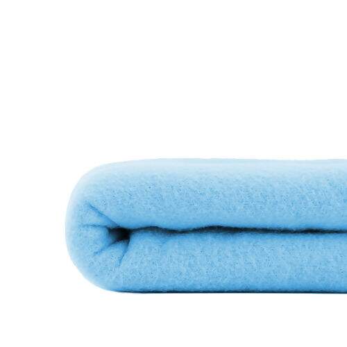 Tecido Microsoft P.E.T. Thermo Liso (Meio Metro) - Azul