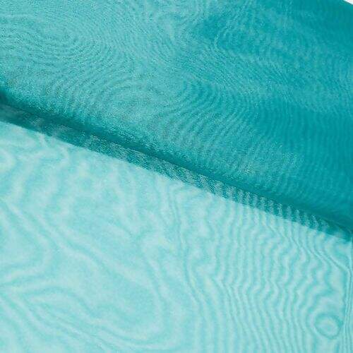 Tecido Organza Cristal Esmeralda - 1 Metro