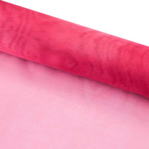 Tecido Organza Cristal Pink - 1 Metro