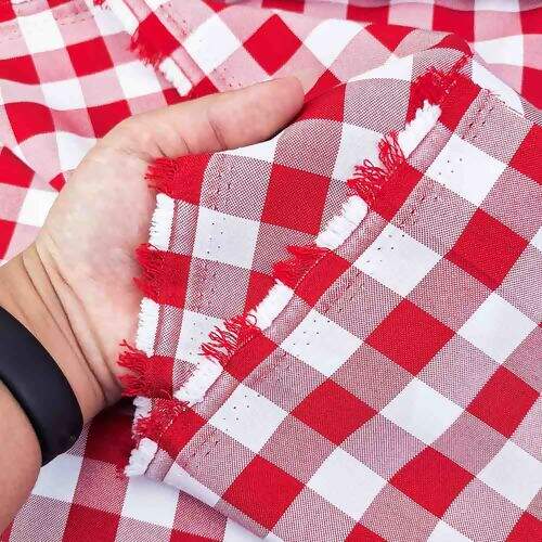 Tecido Oxford Xadrez 1,50m Largura - 1 Metro