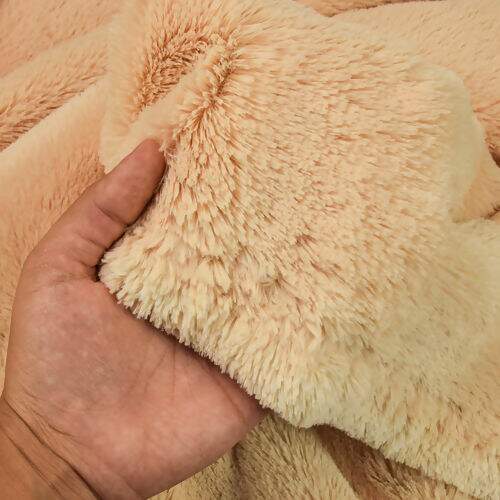 Tecido Pelúcia Baby Soft 1,50 mt de Largura Deserto - 1 Metro