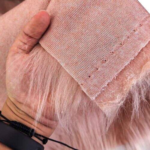 Tecido Pelúcia Pelo Alto Pelicancril e Nordic 0,50mx1,60m