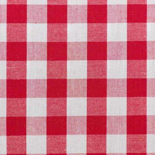 Tecido Xadrez 10mm 100% Algodão Fio Tinto 0,50x1,50m