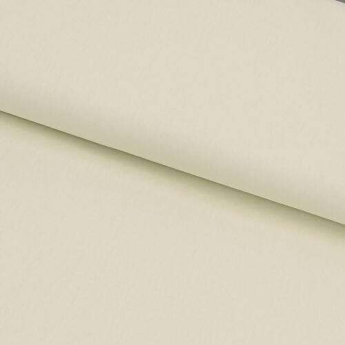 Tecido de Algodão Liso (Meio Metro) - Bege Claro