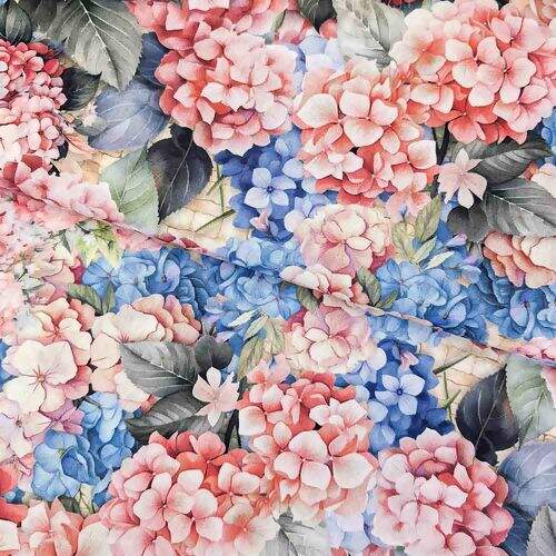 Tecido Tricoline Digital Coleção Saint Tropez 0,50x1,50m