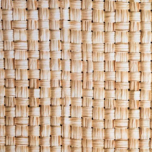 Tecido de Algodão Estampa Digital (Meio Metro) - Vime Trançado Areia