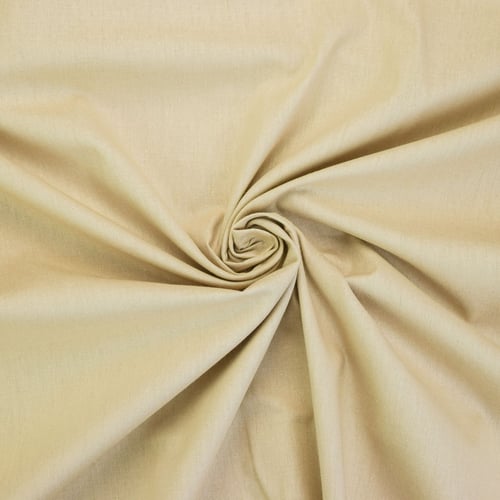 Tecido Tricoline Fio Tinto Liso 0,50x1,50m - 0312 Bege